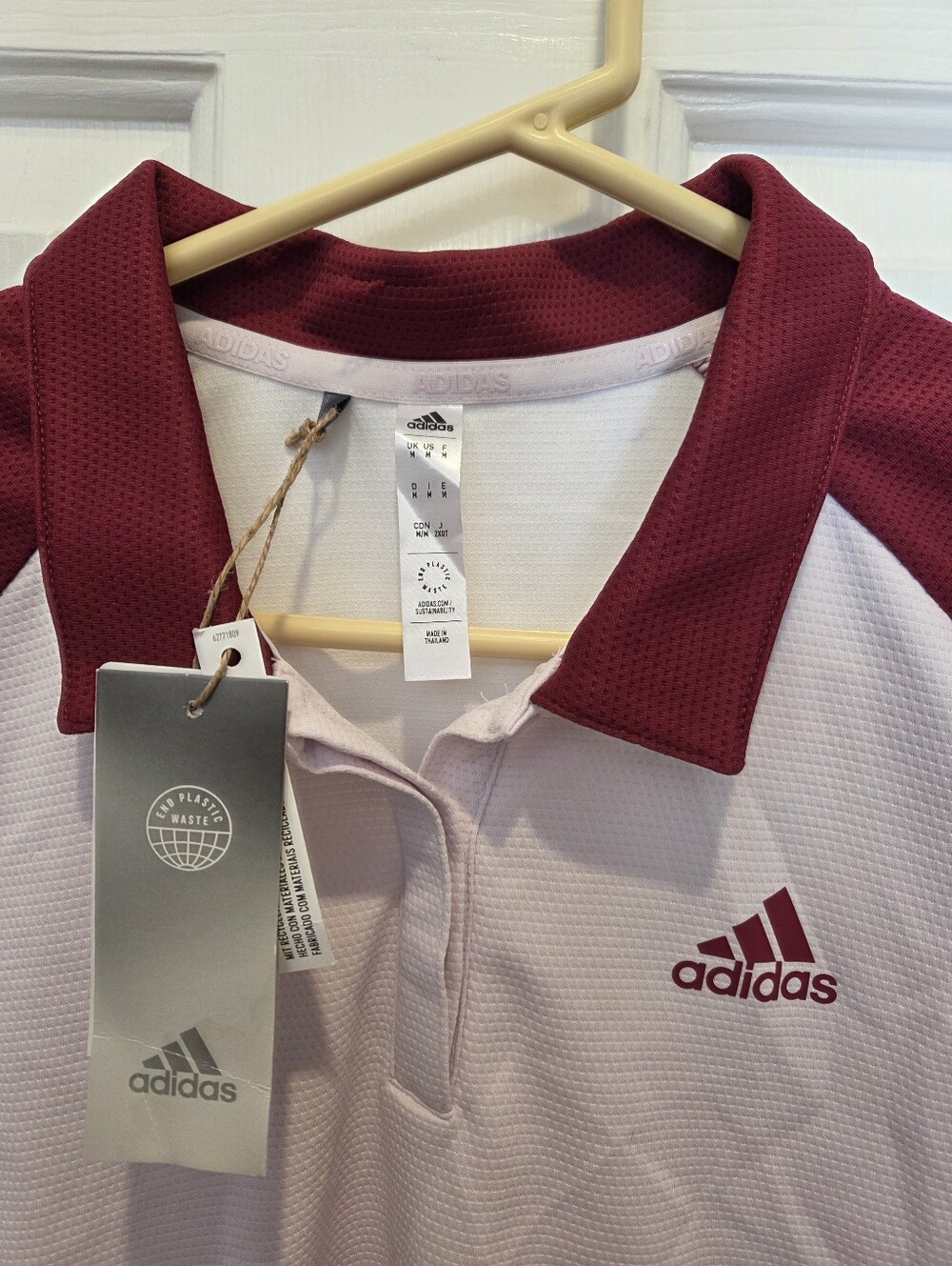 Adidas Colorblock Golf Polo NWT Women's Medium - Picture 3 of 13